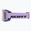 Maschera da sci SCOTT Trace Pro Compact sherbet purple/black silver chrome 3
