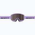 Maschera da sci SCOTT Trace Pro Compact sherbet purple/black silver chrome 4