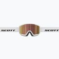 Maschera da sci SCOTT Trace Pro Compact S1-3 white/amp ls cinnamon chrome 4