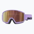 Maschera da sci SCOTT Trace Pro Compact Light Sensitive S1-3 sherbet purple/black/amp ls cinnamon chrome