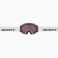 Maschera da sci per bambini SCOTT Shield white/rose 4