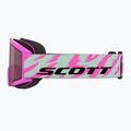Maschera da sci per bambini SCOTT Shield neon pink/mint green/rose 3