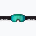 Maschera da sci SCOTT Shield black/amp green chrome 2