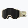 Maschera da sci SCOTT Shield mojave beige/amp black chrome