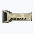 Maschera da sci SCOTT Shield mojave beige/amp black chrome 2