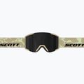 Maschera da sci SCOTT Shield mojave beige/amp black chrome 4