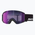 Maschera da sci SCOTT Shield LS black/amp ls blue chrome