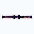 Maschera da sci SCOTT Shield LS black/purple/cinnamon chrome 5