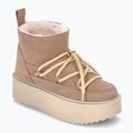 Stivali da neve donna INUIKII Classic Low Platform beige 7