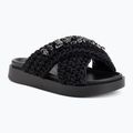 Ciabatte da donna INUIKII Woven Stones black