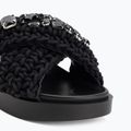 Ciabatte da donna INUIKII Woven Stones black 7