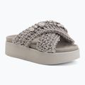 Ciabatte da donna INUIKII Woven Stones Platform stone grey