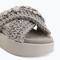 Ciabatte da donna INUIKII Woven Stones Platform stone grey 7