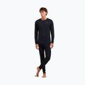 Pantaloni termici da uomo ODLO Merino 200 Bl Bottom black 2