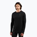 Maglia termica a maniche lunghe da uomo ODLO Merino 160 Bl Top Crew Neck black