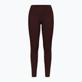 Pantaloni termoattivi da donna ODLO Active Warm Bl Bottom Long fudge