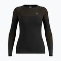 Maglia termica da donna a maniche lunghe ODLO Fundamentals Performance Warm Bl Top Crew Neck black