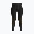 Pantaloni termici da uomo ODLO Fundamentals Performance Warm Bl Bottom Long black