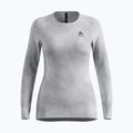 Maglia termica a maniche lunghe da donna ODLO Active Warm X Pow Bl Top Crew Neck odlo silver grey