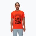 Mammut Mountain maglia da trekking da uomo prt3 rosso fuoco