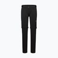 Pantaloni da trekking da donna Mammut Runbold Zip Off nero 8