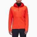 Giacca softshell da uomo Mammut Ultimate VII SO rosso caldo