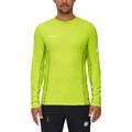 Mammut manica lunga da trekking da uomo Sertig highlime granito