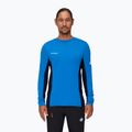 Mammut uomo trekking manica lunga Sertig ice marine