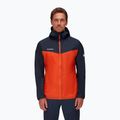 Giacca da pioggia da uomo Mammut Kento Light HS hot red marine