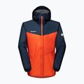 Giacca da pioggia da uomo Mammut Kento Light HS hot red marine 4