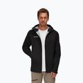 Mammut Convey Tour HS Uomo Giacca antipioggia con cappuccio nero