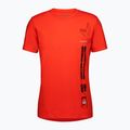 Camicia da trekking da uomo Mammut Core Snow rosso caldo