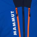 Giacca softshell da uomo Mammut Aenergy SO Hybrid con cappuccio ghiaccio/marino 3