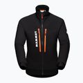 Giacca Mammut Aenergy IN Hybrid da uomo nero/arancio vivo 4