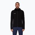 Felpa trekking da uomo Mammut Aconcagua ML con cappuccio nero