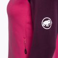 Felpa da trekking Mammut Aconcagua ML rosa/uva da donna 4