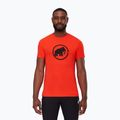 Maglietta da trekking da uomo Mammut Classic rosso caldo