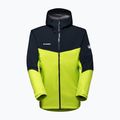 Mammut Convey Tour HS Giacca da pioggia da uomo con cappuccio highlime/marine