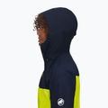 Mammut Convey Tour HS Giacca da pioggia da uomo con cappuccio highlime/marine 6