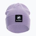 Mammut Fedoz berretto invernale viola fumo 2