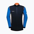 Mammut felpa da trekking da uomo Aenergy ML Half Zip Pull notte/azurite 4