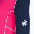 Mammut felpa trekking donna Aenergy ML Half Zip Pull rosa/marino 3