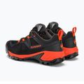 Scarponi da trekking da uomo Mammut Sapuen Low GTX nero/rosso caldo 3