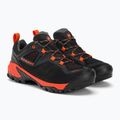 Scarponi da trekking da uomo Mammut Sapuen Low GTX nero/rosso caldo 4