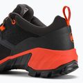 Scarponi da trekking da uomo Mammut Sapuen Low GTX nero/rosso caldo 10