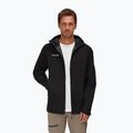 Mammut Convey Tour HS Giacca da pioggia da uomo con cappuccio 2022 nero