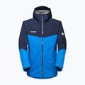 Mammut Convey Tour HS Giacca antipioggia da uomo con cappuccio ice marine 4
