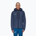 Giacca da pioggia da uomo Mammut Taiss HS con cappuccio marine