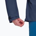 Giacca da pioggia da uomo Mammut Taiss HS con cappuccio marine 6