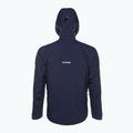 Giacca da pioggia da uomo Mammut Taiss HS con cappuccio marine 2